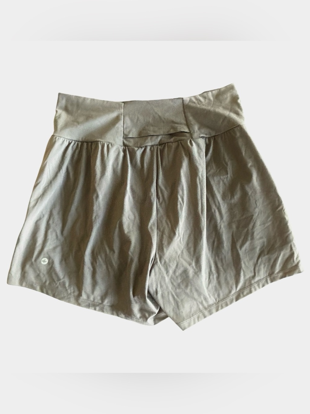 HALARA Gray/Mushroom High-Waist Flow Shorts - Picture 3 of 5